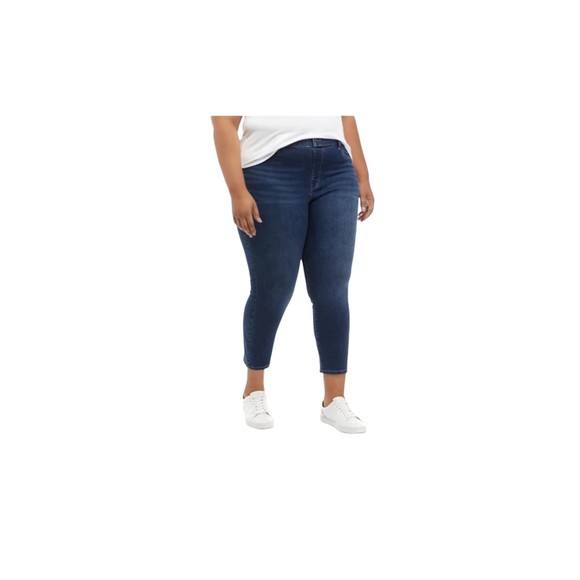 NWT New Directions Flex Stretch Pull-On Skinny Jeans for Curvy Ladies SZ 24W - Picture 1 of 9
